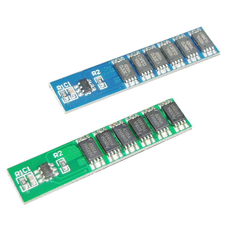 1pcs 1S 15A 3.7V Li-ion 3.2V LifePo4 6MOS BMS PCM แบตเตอรี่ป้องกัน PCM สําหรับ 18650 แบตเตอรี่ลิเธีย