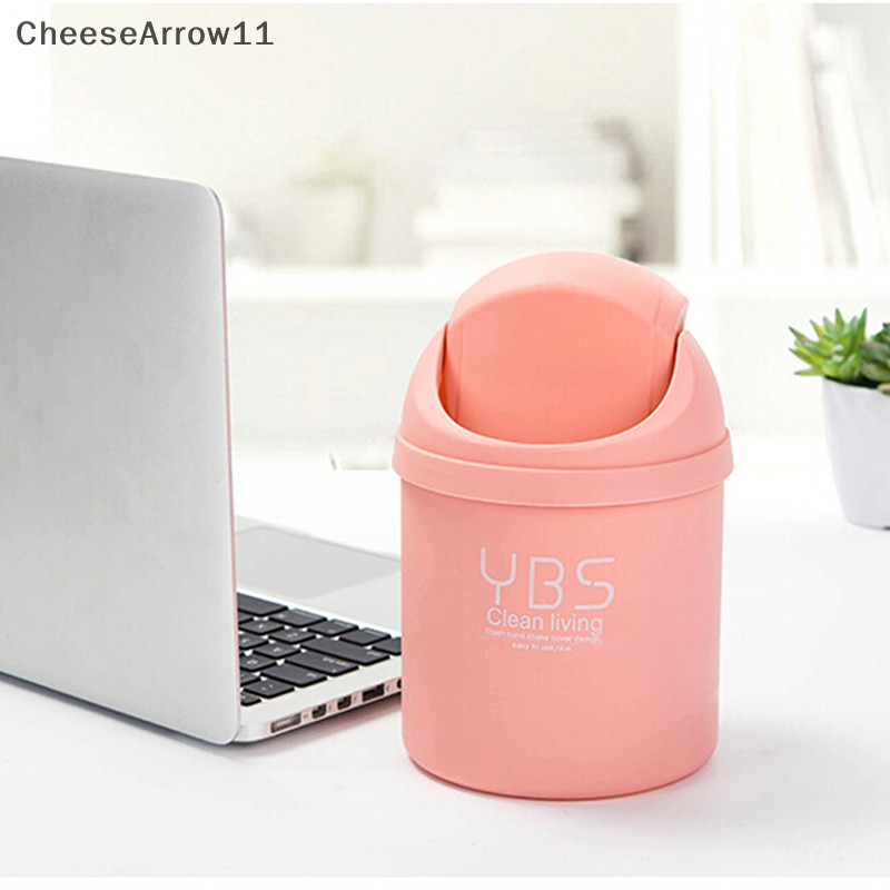 Che น ่ ารักมินิถังขยะขนาดเล ็ กสําหรับเดสก ์ ท ็ อปตะกร ้ าขยะตาราง Home Office ถังขยะ TH