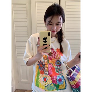 พร้อมส่ง🚀เสื้อ พร้อมส่ง เทศกาลสายรุ้ง เสื้อยืดแขนสั้น คอกลม …