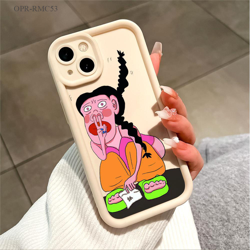 เคส For OPPO Reno 13 13F 12 12F 11 10 8 8T 7 7Z 6 6Z 5 4 4F Pro Plus 4G 5G เคสโทรศัพท์ เคสออปโป้ Silicone Phone Case JGS