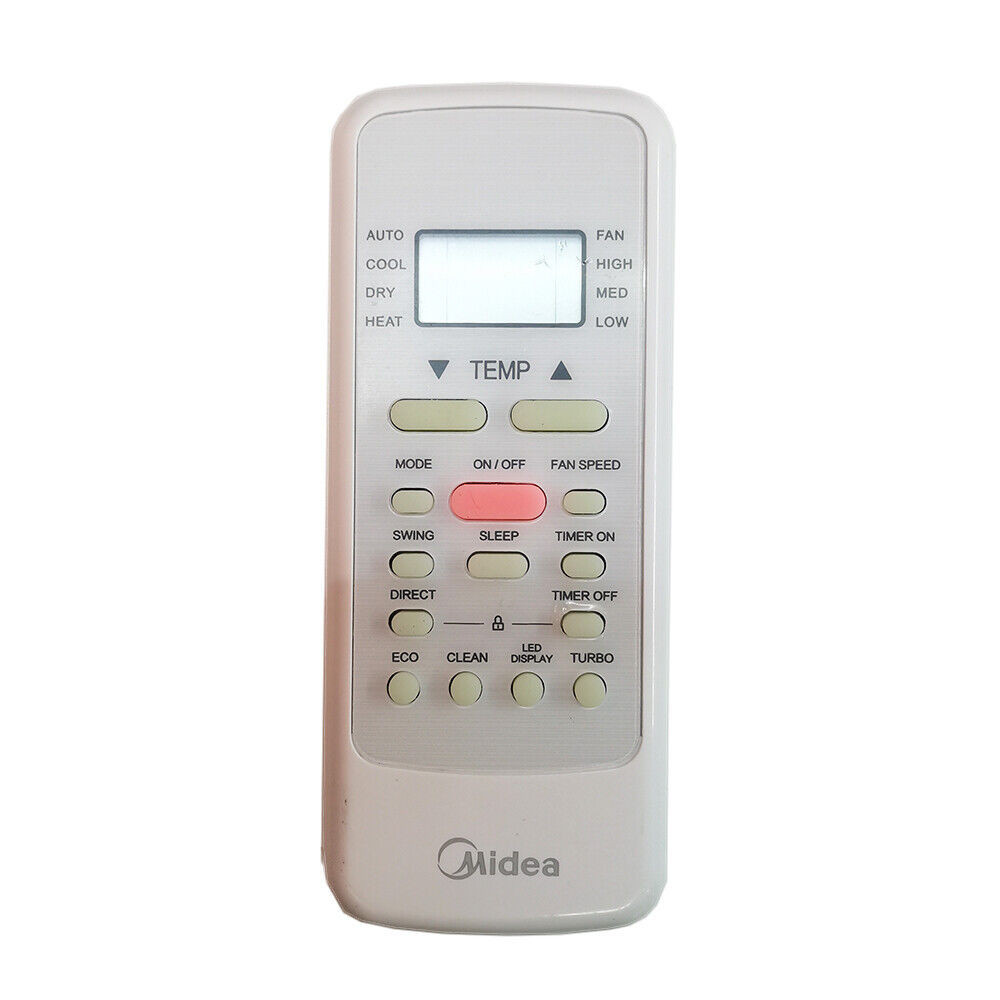 ใช้ RG51A(2)/EU1 RG51A(2)/E RG51A/E สําหรับ Midea A/C Air รีโมทคอนโทรล