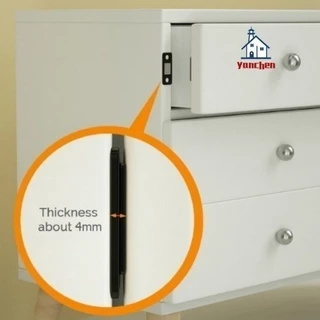 [ขายส่ง] กันชนประตูแม่เหล็ก Punch-free Ultra-thin ที่มองไม่เห็น,แม่เหล็กประตูบานเลื่อน,ประตูตู้เสื้อผ้าแม่เหล็กปิด