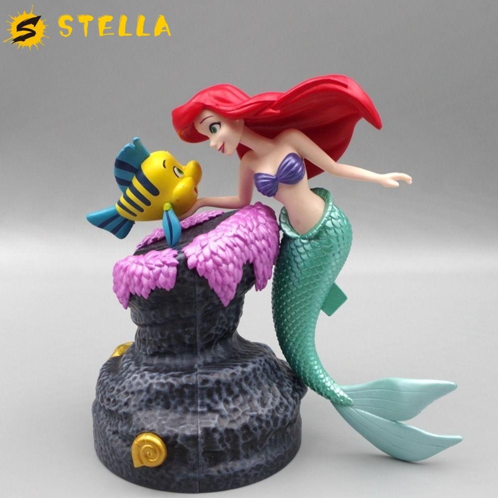 Stella Princess Mermaid Figure,Q Posket Figurine Model, ของเล ่ นความงามปลายืนท ่ าเจ ้ าหญิงนางเงือกของขวัญคริสต ์ มาส
