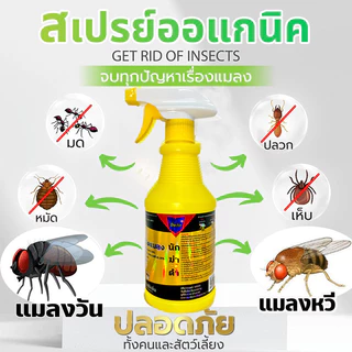 ยากำจัดแมลงวัน ยาฆ่าแมลงวัน 500ML สเปรย์ไล่แมลงวัน ฆ่า ยาไล่แมลงวัน ไร้พิษไร้กลิ่น กำจัดแมลงวัน สเปรย กำจัดแมลงวันในคอกว