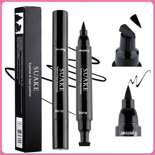 YTL อายไลเนอร์แบบสองหัว 2in1 Stamp Eyeliner พร้อมหัวสแตมป์วิงหางตา
