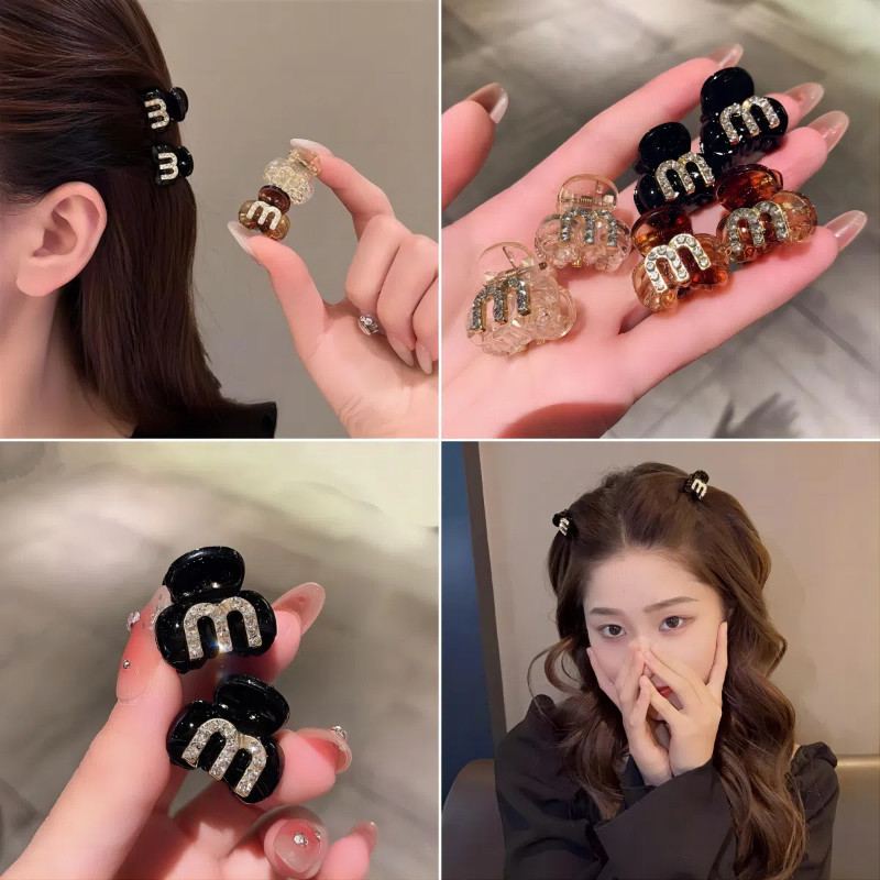 สไตล์เกาหลีเจ้าหญิงเริ่มต้น Rhinestone Hairpins คู่ชุด Hairpins ขนาดเล็กแฟชั่นอุปกรณ์เสริมผมผู้หญิง