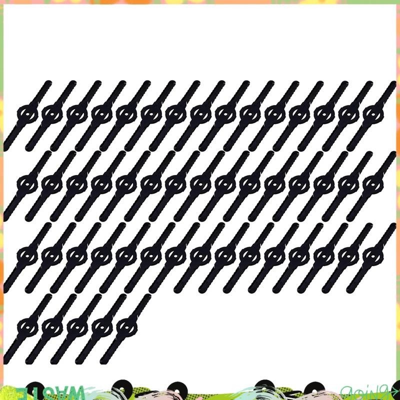 50 ชิ้นพลาสติกเครื่องตัดหญ้าใบมีดเครื่องตัดหญ้าไร้สาย Trimmer สวนเครื่องมือเครื่องตัดหญ้า Trimmer อุปกรณ์เสริม candlered