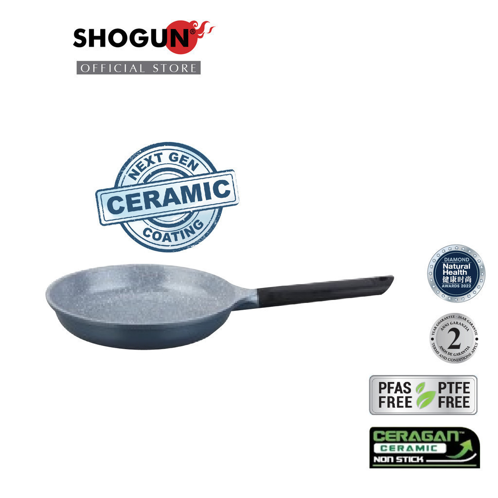 1 x Shogun Kyoto Ceragan Ceramic 28 x 5.8cm กระทะทอดแบบไม่ติด 2.6L (IH)