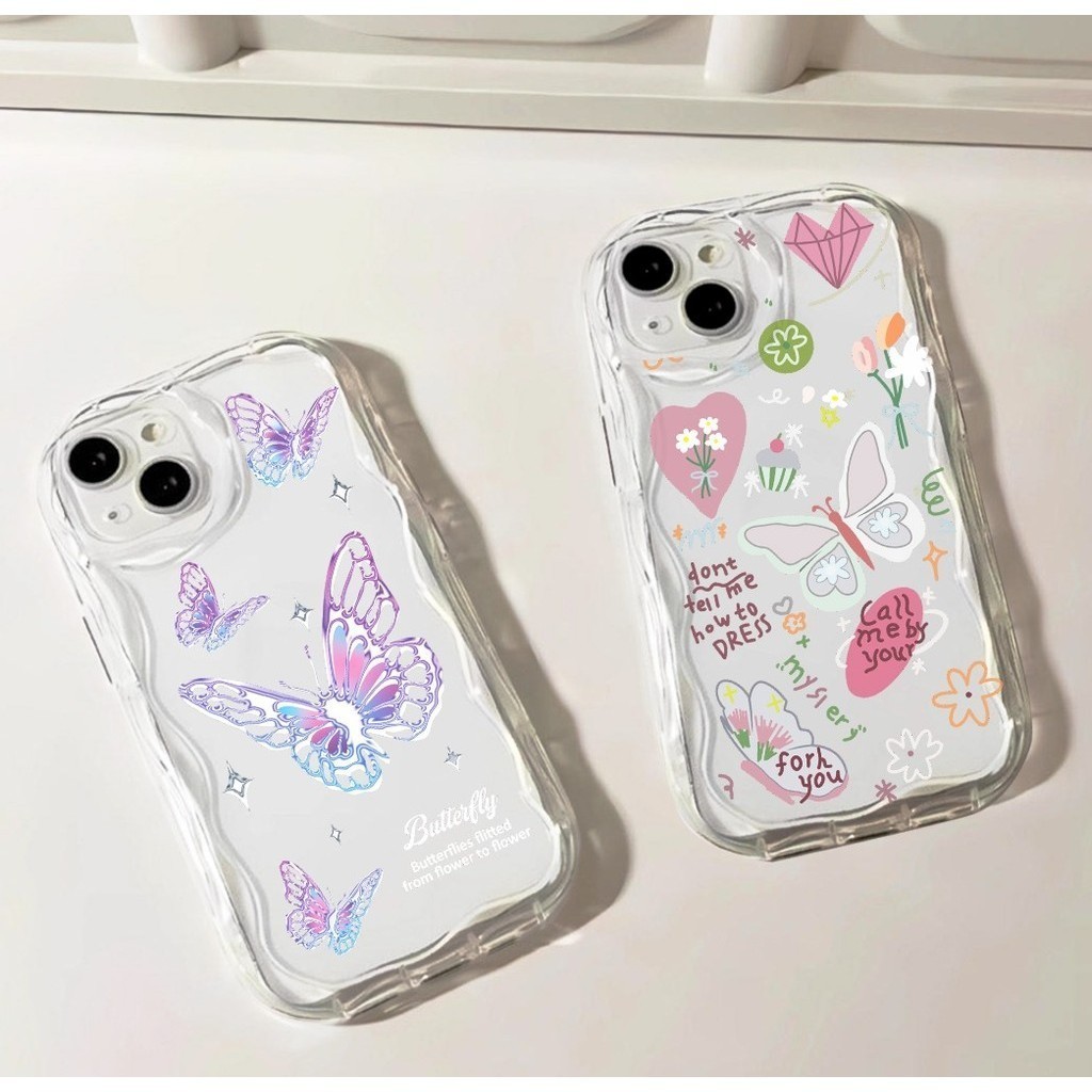 เคสผีเสื้อหยิก 3D oppo a76 a96 4g a57 2022 f11 reno 4f 5f 5 6 4g 7 (5)