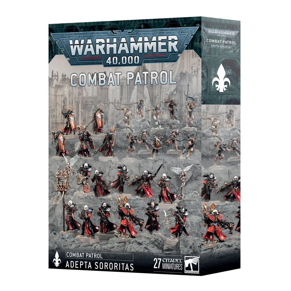 (GW พร้อมส่ง) WARHAMMER 40K :COMBAT PATROL:  ADEPTA SORORITAS : COMBAT PATROL วอร์แฮมเมอร์ (NEWกล่อง