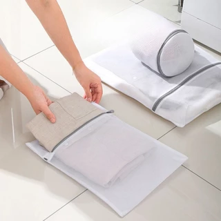 พร้อมส่ง! ถุงซักผ้า Laundry Bag ซักชุดชั้นใน ตาข่ายเล็ก ถนอมผ้า มีหลายขนาด