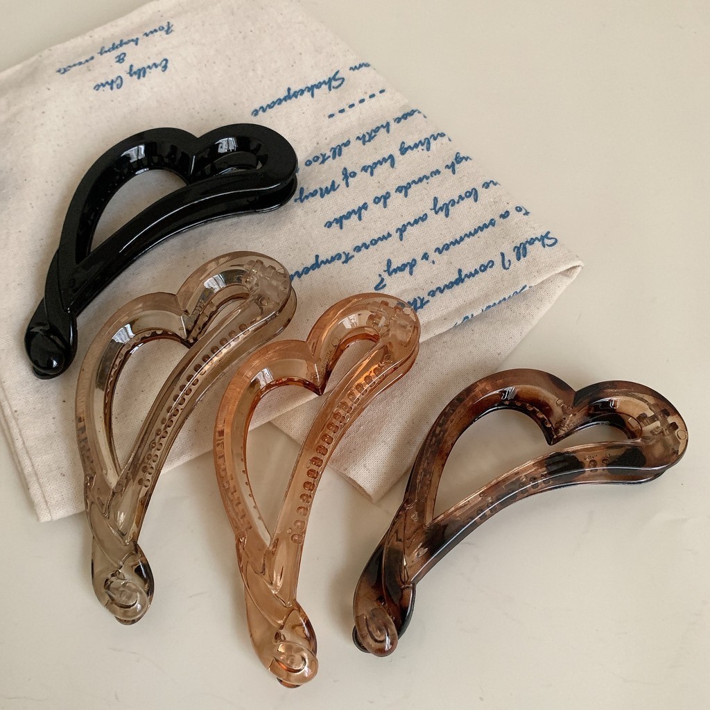 Town Shell - Love Banana Korean Hair Claw / กิ๊บติดผมกล้วยเกาหลี / กิ๊บติดผม