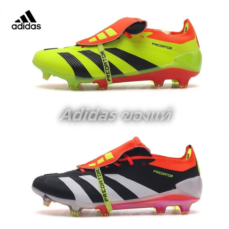 【💯  เคาน์เตอร์ของแท้】ADIDAS PREDATOR 24 ELITE LOW FG BOOTS