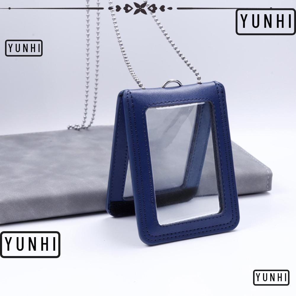 หยุนฮิ กระเป๋าใส่บัตรหนังแท้ , หนังใสธนาคารธุรกิจผู้ถือบัตรทํางาน, ปฏิบัติด้วยเชือกแขวนกระเป๋าสตางค์บัตรเครดิตที่ทนทานและส