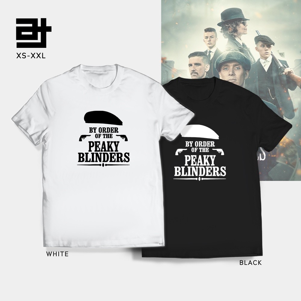 เสื้อยืด By Order of the Peaky Blinders v7 Unisex  น่ารัก สไตล์ สีขาว สีดำ คอกลม ชุดปกติ