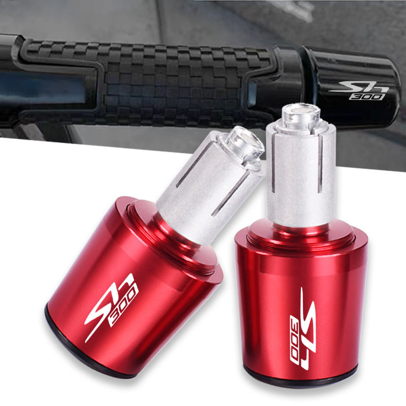สําหรับ Honda SH300 SH 300 SH300I SH 300I I รถจักรยานยนต์ CNC Handle Bar Handlebar Grips หมวก End Ha