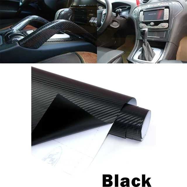 CST Car Wrap สติ๊กเกอร์ไวนิลคาร์บอนไฟเบอร์ 3D 123 x 30 ซม. - F-03