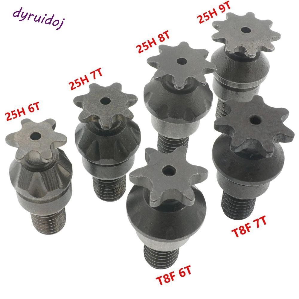 Dyruidoj1 เกียร์รถจักรยานยนต์กระเป๋าจักรยานเด็ก ATV T8F 25H 6T/7T/8T/9T 47cc 49cc เฟืองโซ่ด้านหน้า