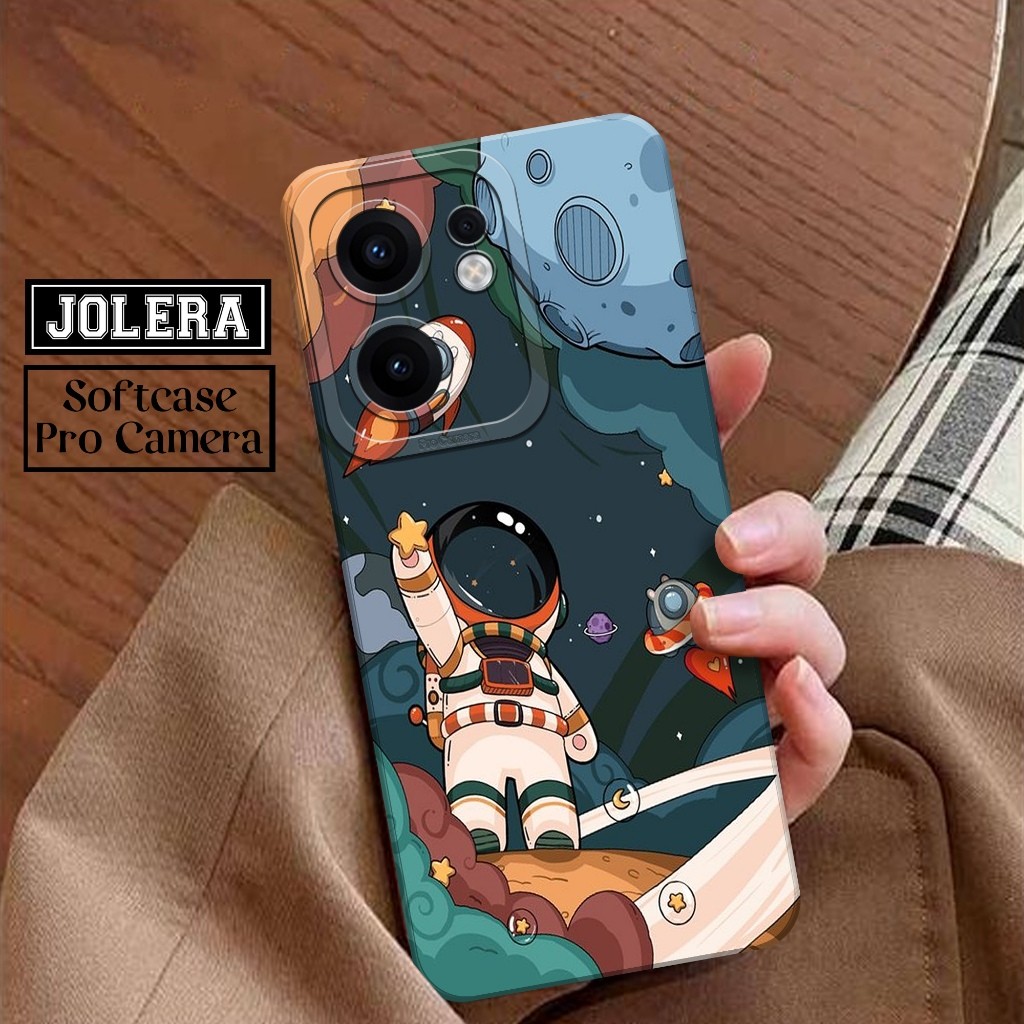 OPPO RENO 13F 4G กรณีล่าสุด Softcase กล้อง Protector Softcase Hp RENO 13F 4G Kesing RENO 13F 4G ปลอก