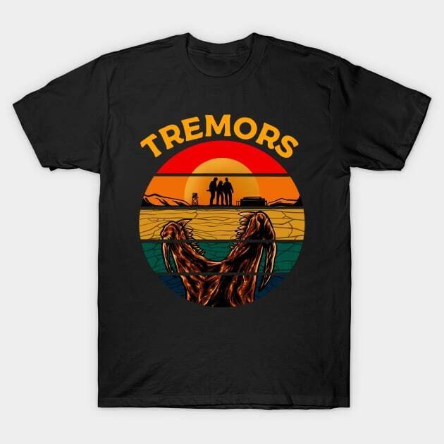 เสื้อยืดวินเทจ Tremors Xs-3Xl