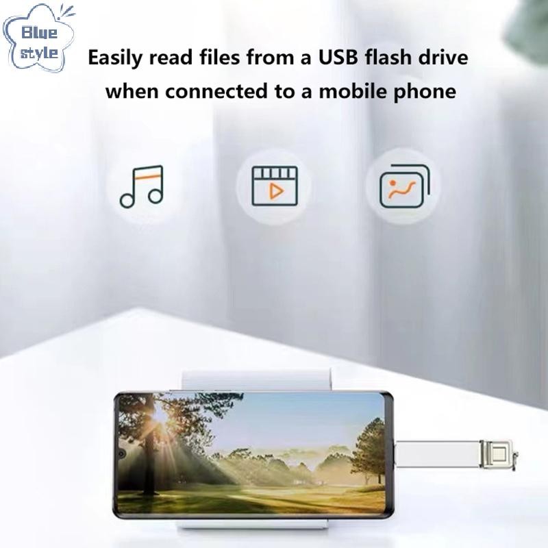 Bluestyle 3 In 1 แท่นขยาย HUB USB 3.0/Type-C 3.0 ถึง 3 USB Multi Port HUB OTG อะแดปเตอร์หลาย Expander สําหรับแล็ปท็อปพีซีใหม่