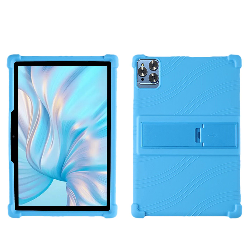 for True Smart Tab 4G E-Biz Pro 10.1 Inch Tablet Case Super Shockproof Soft Silicone Protective Case Stand Cover