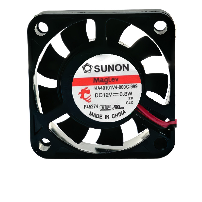 SUNON HA40101V4-000C-999 12V 0.8W Hard Disk Video Recorder พัดลมระบายความร้อนเงียบ