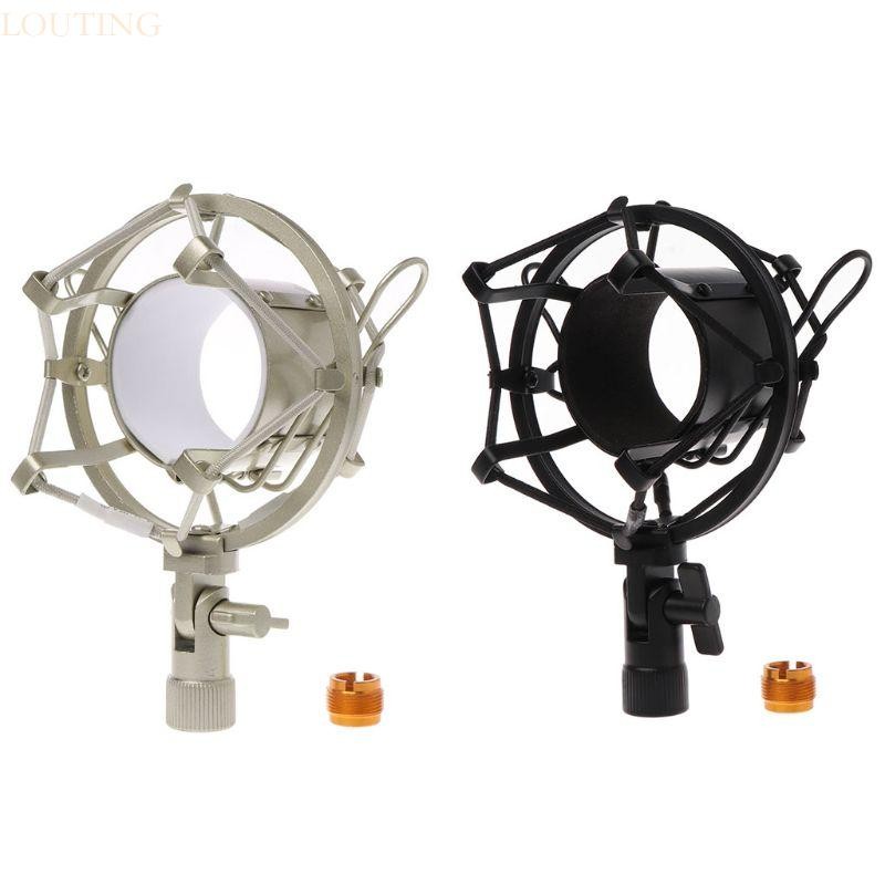 Louting Universal 50 มม.ไมโครโฟน Shock Mount สําหรับ 48 มม.-54 มม.ไมโครโฟนคอนเดนเซอร์