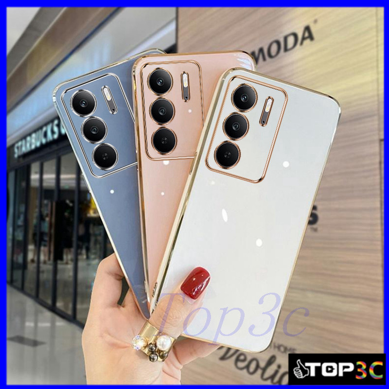 เคส realme C75/C67/C65/C63/C61/C55/C51/C53/C35/C33/C30/C30S/C25Y/C21Yเคสโทรศัพท์สีทึบที่เรียบง่ายและมีสไตล์ZB