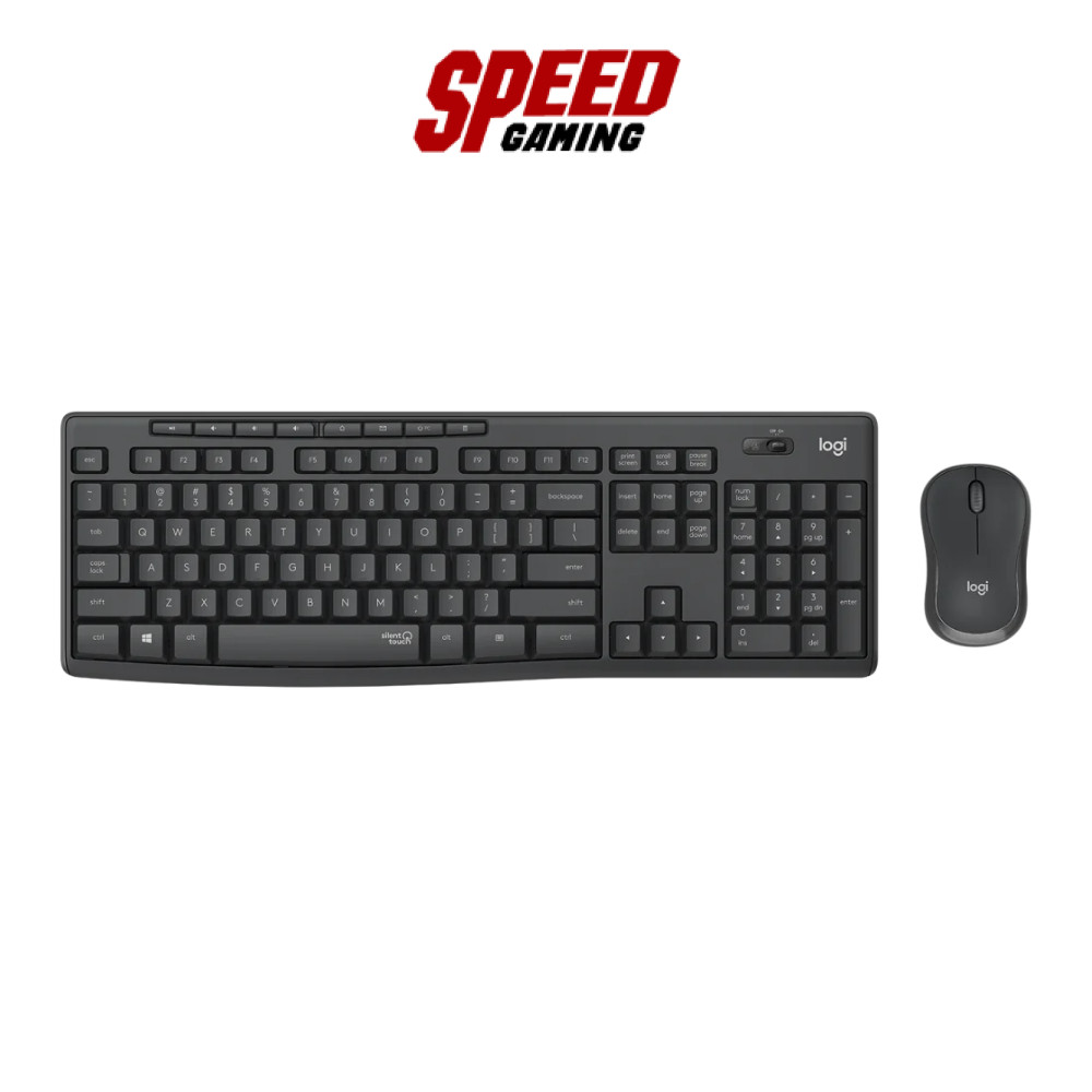 LOGITECH MK295 SILENT (MK295) WIRELESS MOUSE KEYBOARD COMBO (เม้าส์และคีย์บอร์ดไร้สาย) | By Speed Ga