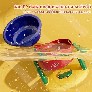 SKISOPGO ชามอาหารสัตว์เลี้ยง ชามสุนัข ชามแมว ปรับความสูงได้ ป้องกันคอ การออกแบบถ้วยดูดลื่น