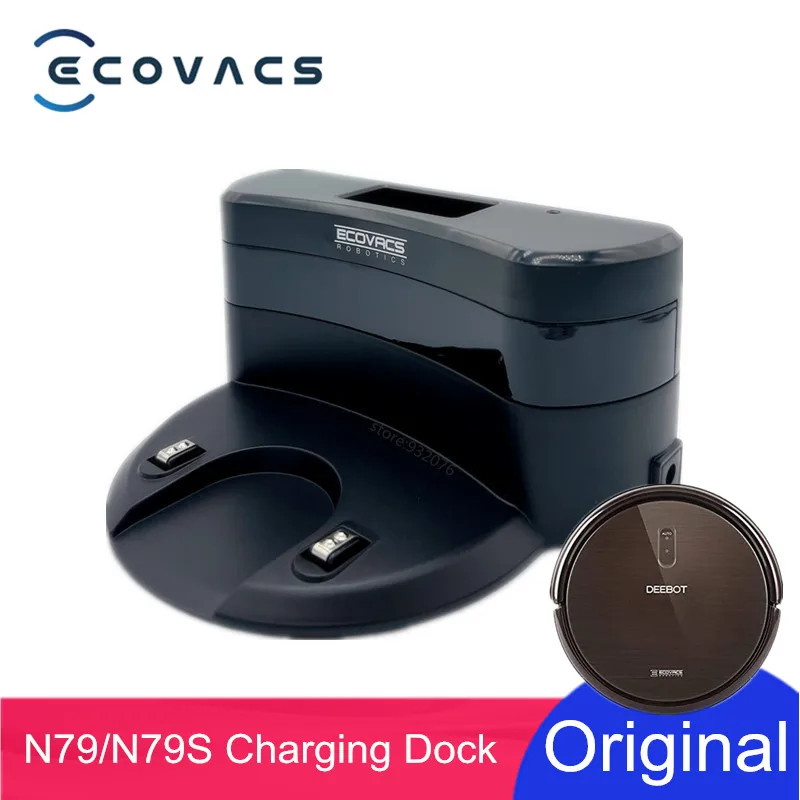 ECOVACS แท่นชาร์จสําหรับ Deebot U2 N79 N79S N79W + N79SE 500 หุ่นยนต์เครื่องดูดฝุ่นสถานีชาร์จ