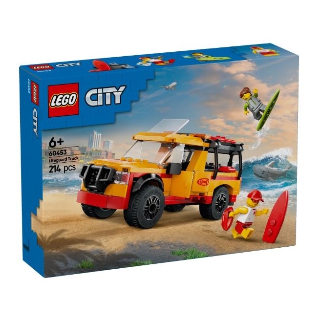 LEGO® City Lifeguard Beach Rescue Truck 60453 (Pre-Order) *N