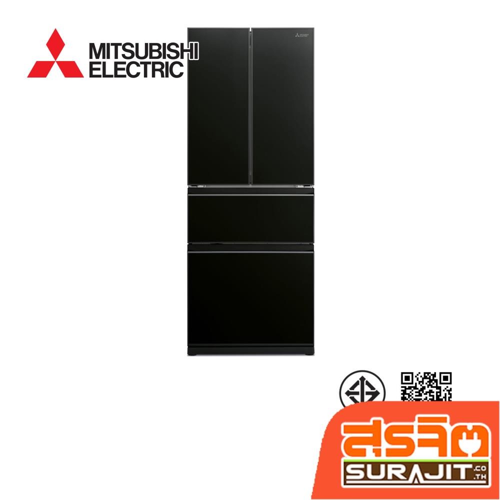 MITSUBISHI ตู้เย็น 15.6 คิว ขนาด 442 ลิตร 4 ประตู อินเวอร์เตอร์ สีดำ รุ่น MR-LX50EY GBK (24217)