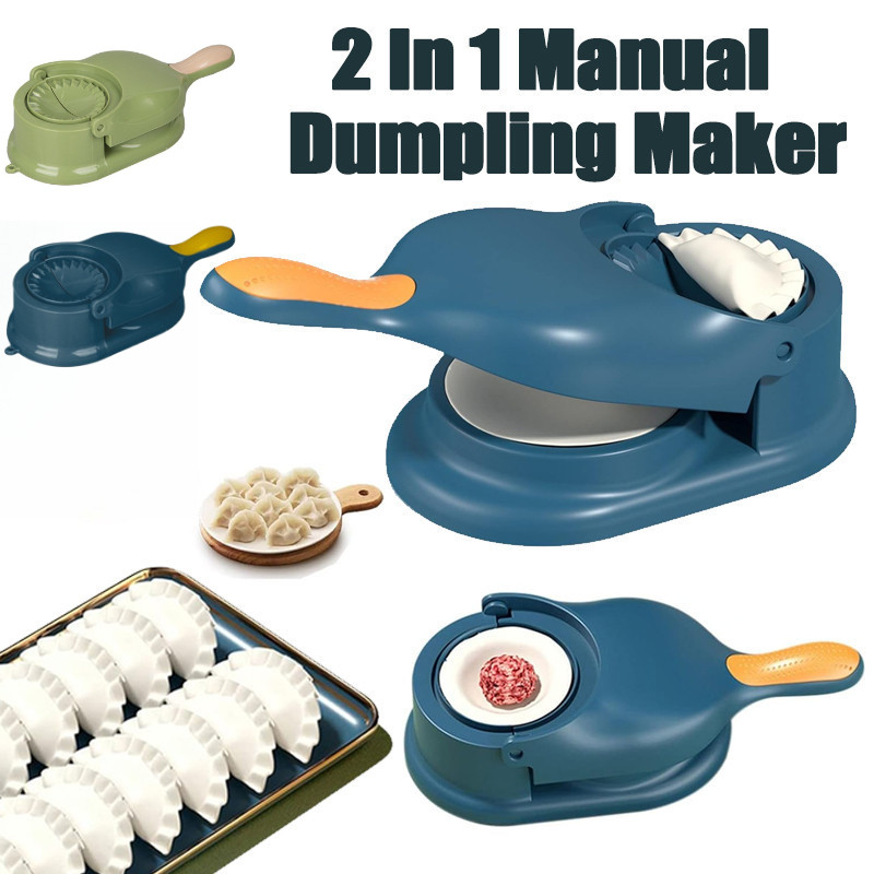 Dumpling Skin Maker เครื่องมือกดแป้ง Dumpling Maker Mould Manual Press Dumpling Wrapper Maker