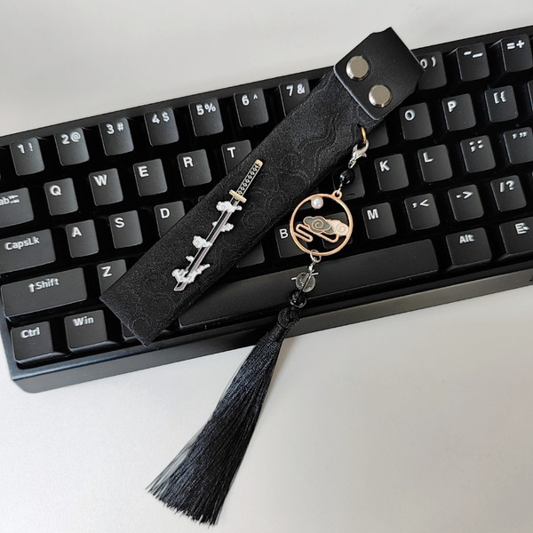 คีย์แคป keycap anime แป้นพิมพ์ริบบิ้น wooting ปุ่มกด ตกแต่งแกนแม่เหล็กที่กําหนดเองดัดแปลงสองมิติสไตล์จีนย้อนยุค