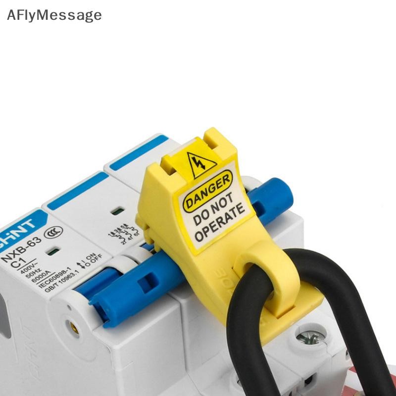 AFl ความปลอดภัยขนาดเล็ก Pin Out เสาเดี่ยว Loto Breaker Lockout Tagout Circuit Breaker Isolation TH