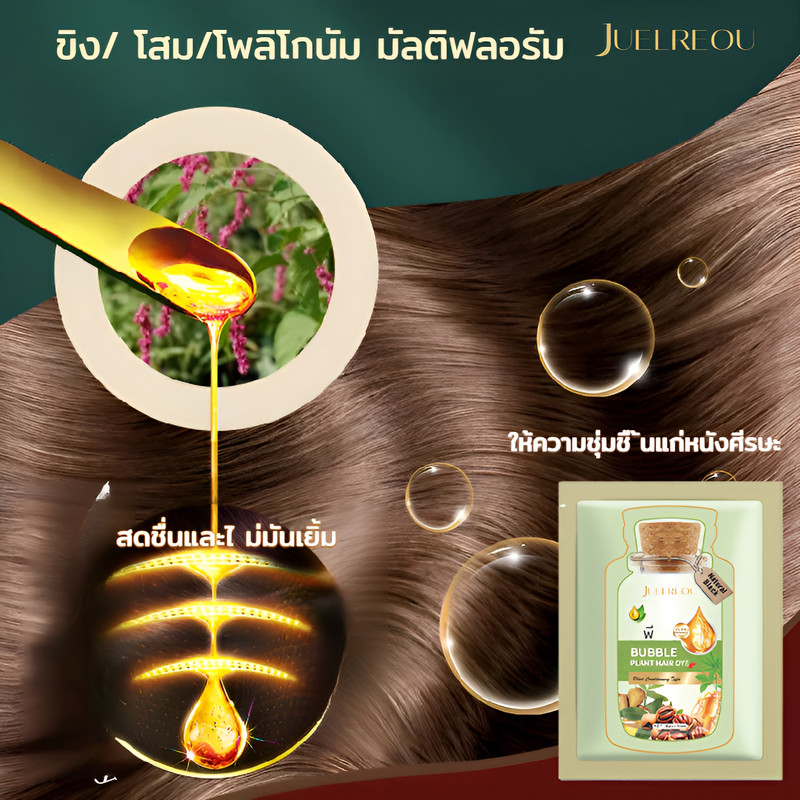 ย้อม ครีมย้อมผม ครีมย้อมผมจากพืช ผม ระบายอากาศได้ รูปที่ 2