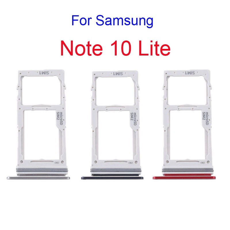 สําหรับ Samsung Galaxy Note 10 Lite ซิมการ์ดที่ใส่ถาด
