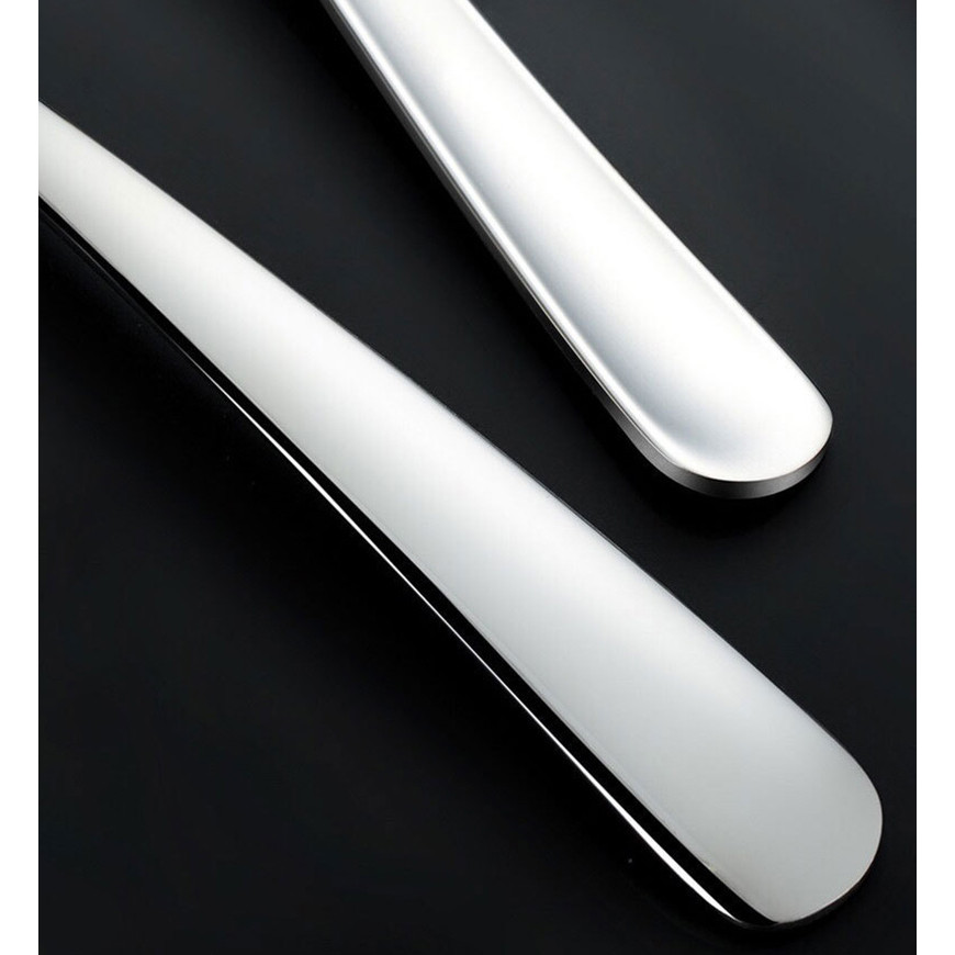 ช้อนเกาหลี ช้อนกลาง ช้อนสแตนเลส ช้อนซุป ช้อน มี 3 ขนาดให้เลือก น้ำหนักพอดี สวยงาม - รูปที่ 5