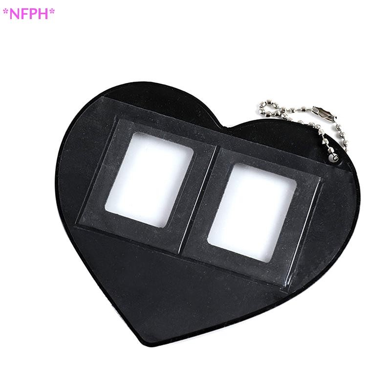 Nfph> Love Heart Idol Photo Sleeves Pendant Card Holder Photocards Film Protector Photo Pocket ใหม่ - รูปที่ 6