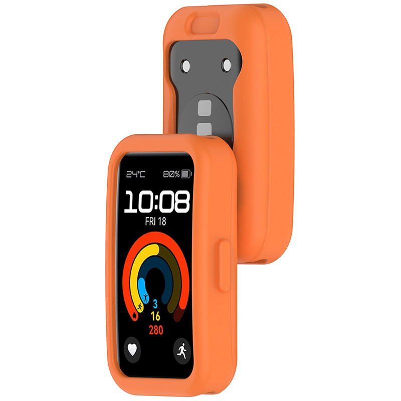 ฟิล์มกันรอยหน้าจอเปลือกลูกอมสีนุ่มตกทนทานสําหรับ Huawei Band 8 9 10 NFC