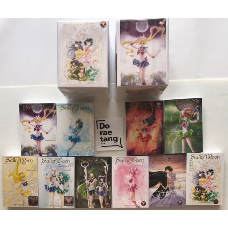 ไลฟ์โค้ดโหด✅ ชุด 1-10 จบ รอบจอง ได้รับโปสการ์ด Box (ในซีล)🌙Sailor Moon Eternal Edition เซเลอร์มูน อี