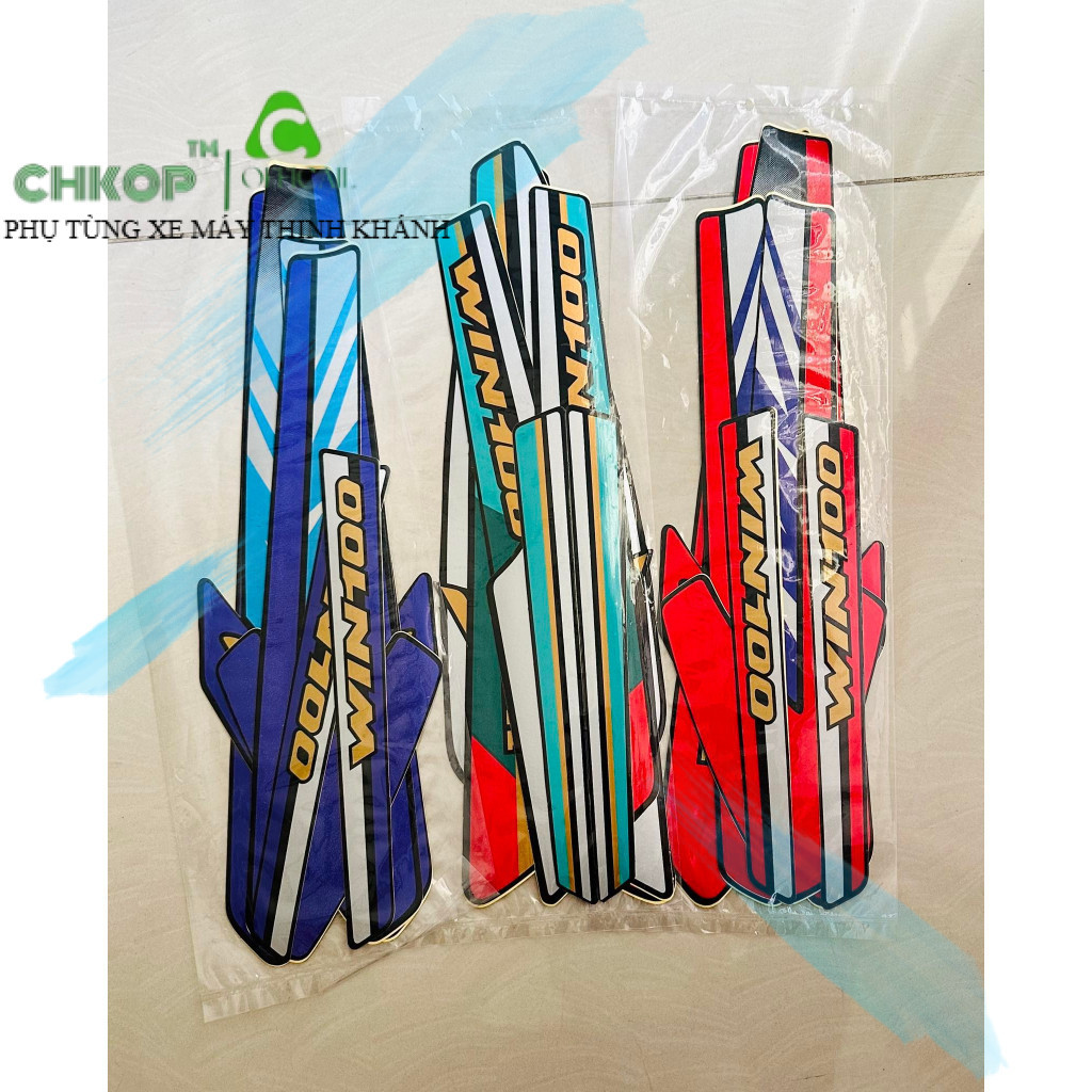 ตกลง ตกลง ตกลง | สติ๊กเกอร์ติดรถยนต์ WIN 100 ชุดเต็มสี 95-97 ตัวเลือกเสริม