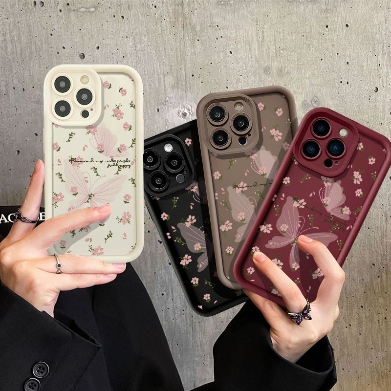 เคสโทรศัพท์มือถือ ซิลิโคนนุ่ม ลายดอกไม้ ผีเสื้อ ตานางฟ้า สําหรับ VIVO 1816 1817 1820 1811 1807 1901 1902 1904 1906 1940 1907 1915 1920 1938