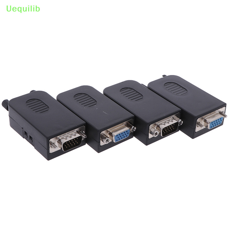 Uequilib D-SUB DB15 VGA Male 3 Rows 15 Pin ปลั๊กเชื่อมต่อ