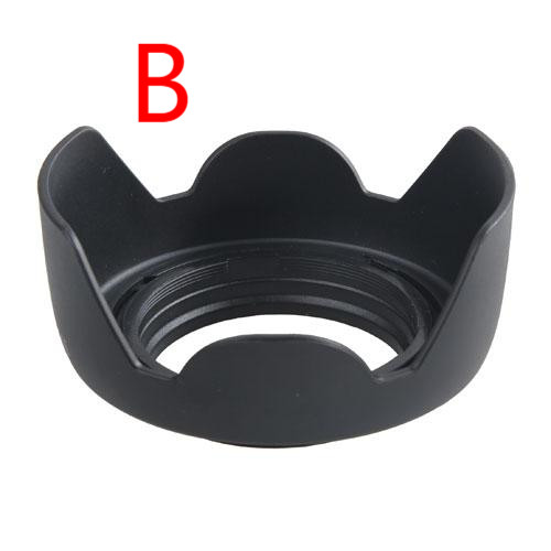 ES62II ES-62II เลนส์สําหรับ canon-EOS EF 50 มม.f/1.8 II Bayonet Mount เลนส์ฮูดสามารถพูดย้อนกลับได้