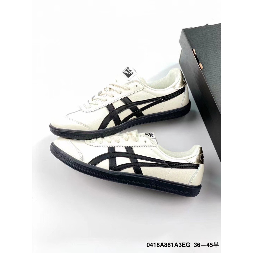 ของแท้ 100% Onitsuka Tokuten รองเท้ากีฬา ส้นแบน สไตล์เรโทร สําหรับผู้ชาย ผู้หญิง 1183a907