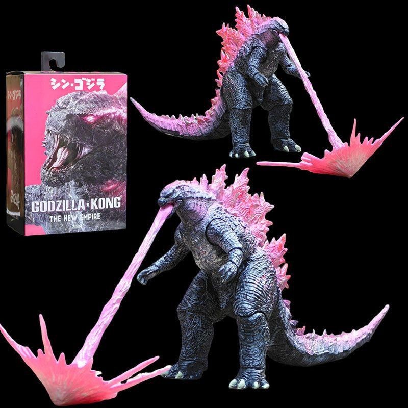 2024 Godzilla Figure vs King Kong Rise Godzilla ของเล่นไดโนเสาร์