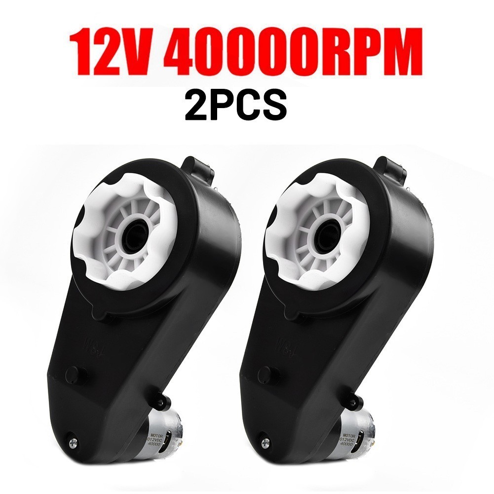 【Bumkfm】กล่องเกียร์ไฟฟ้า Rs550 12V แบบพกพา แบบเปลี่ยน สําหรับเด็ก 40000RPM 2 ชิ้น